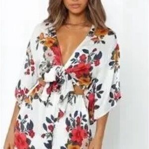 Hello Molly Floral Kimono Dress